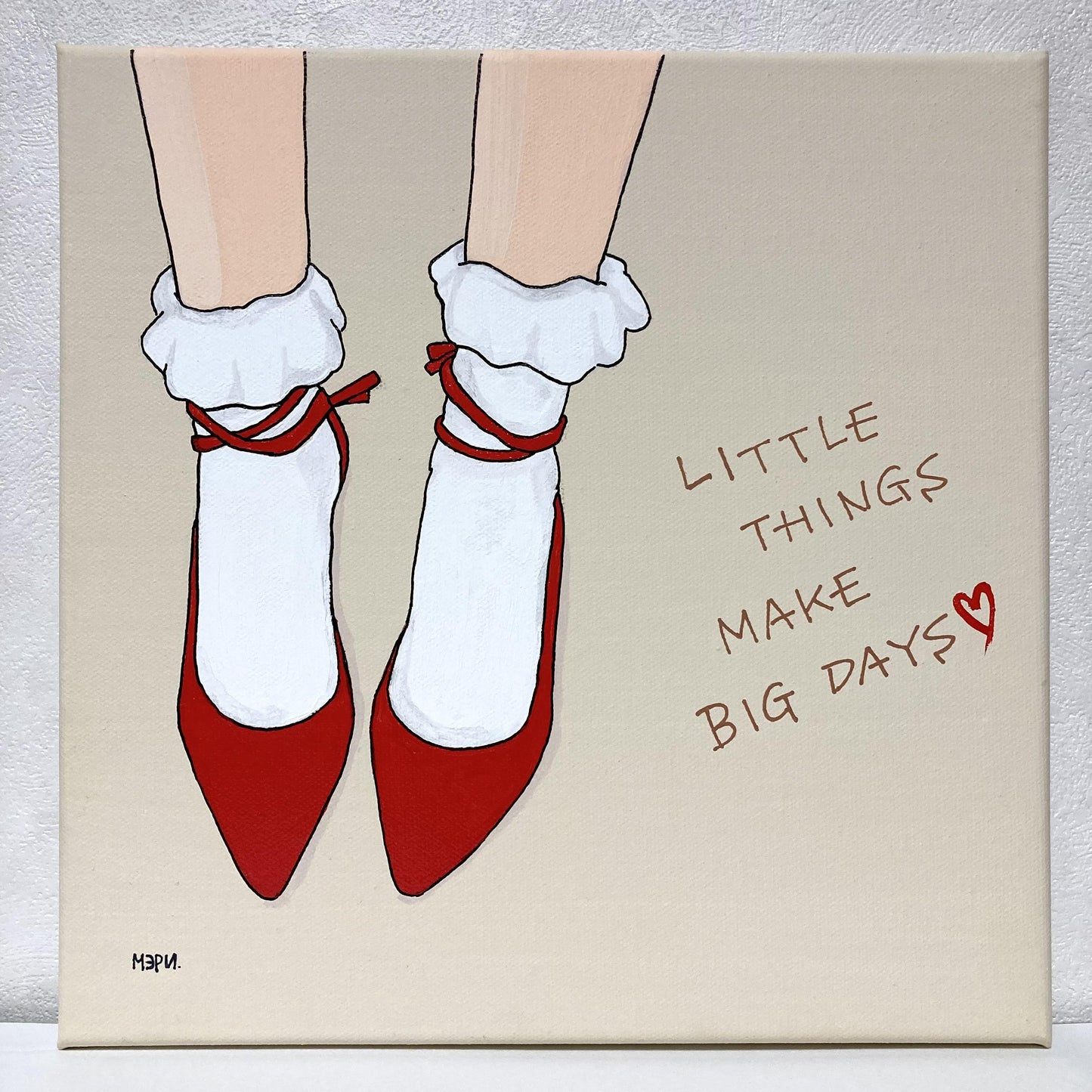 FAV SHOE. - FROM ARTIST