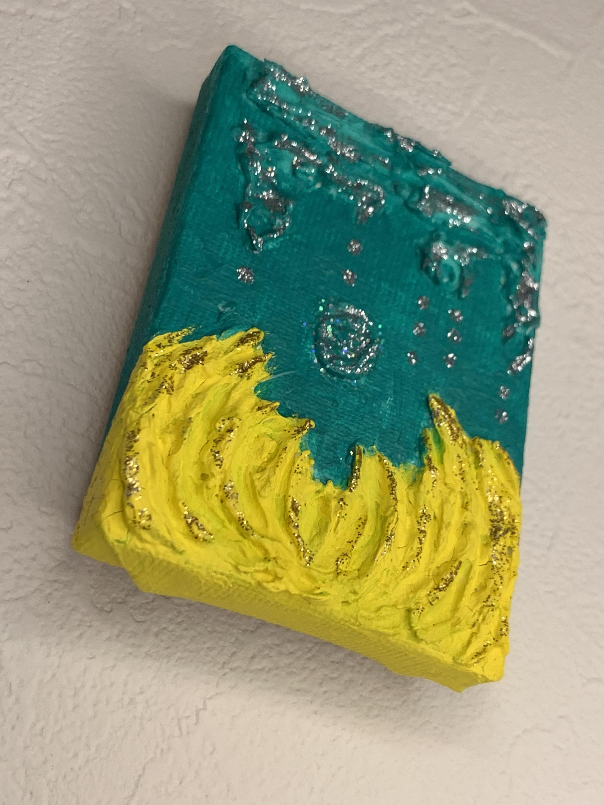 ターコイズと黄色のIRONOE - FROM ARTIST