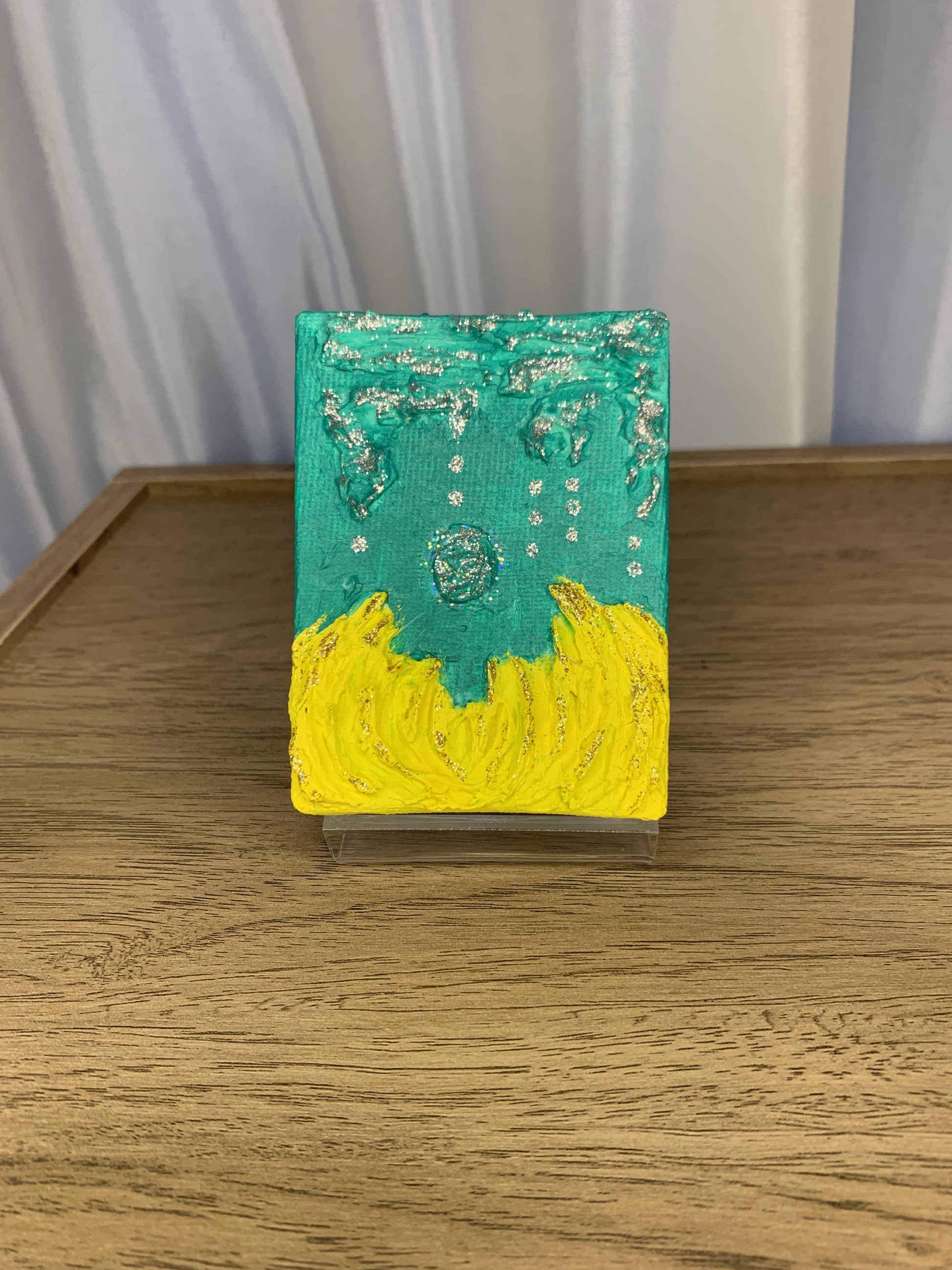 ターコイズと黄色のIRONOE - FROM ARTIST