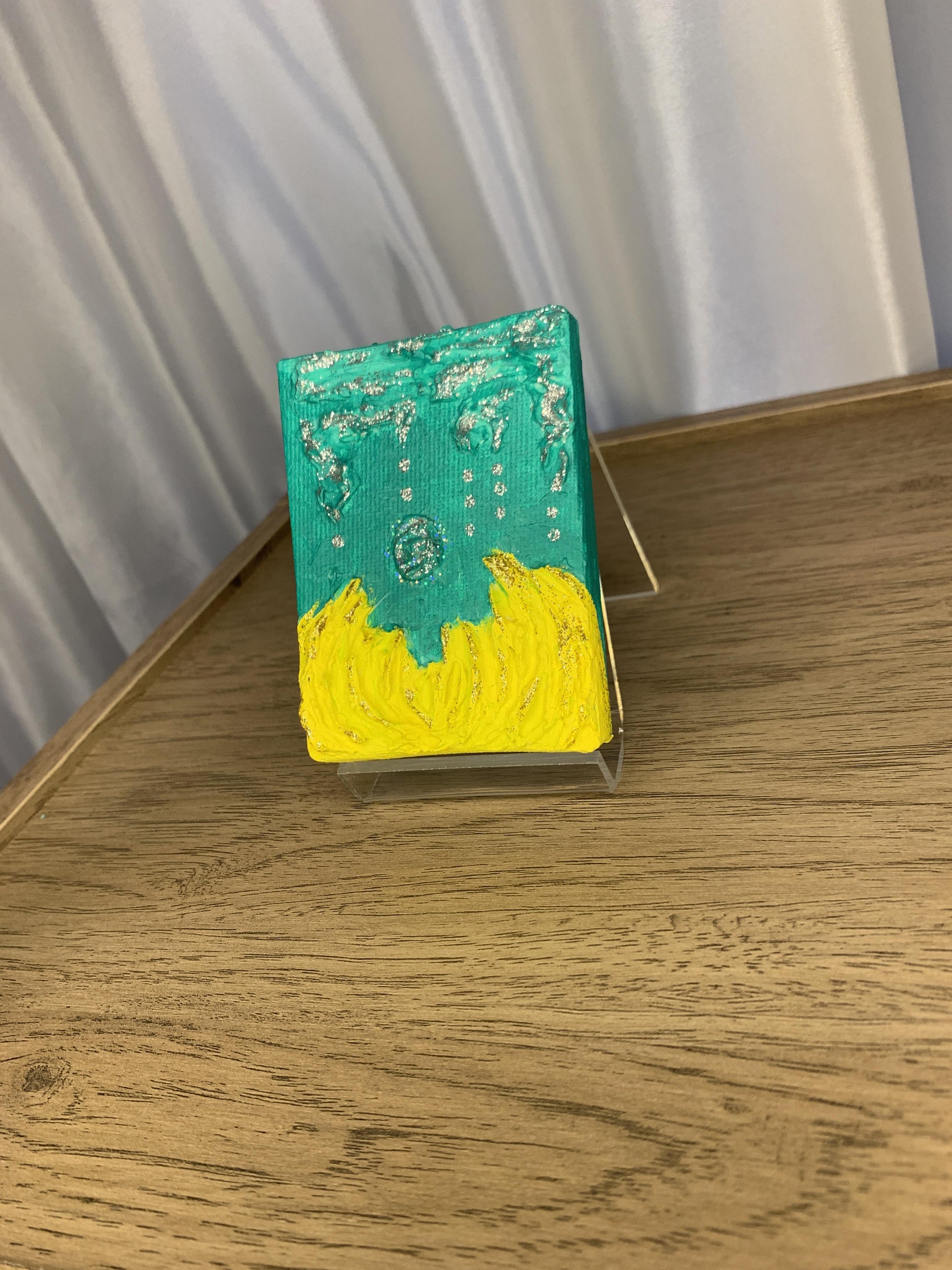 ターコイズと黄色のIRONOE - FROM ARTIST