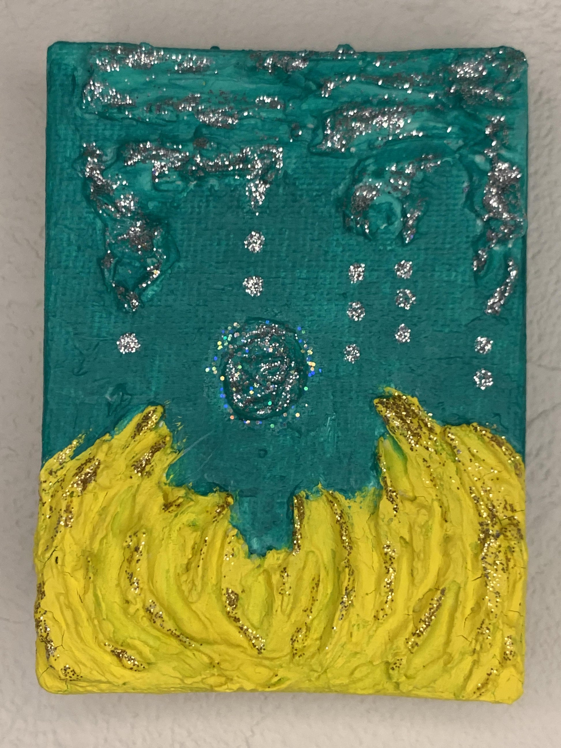 ターコイズと黄色のIRONOE - FROM ARTIST