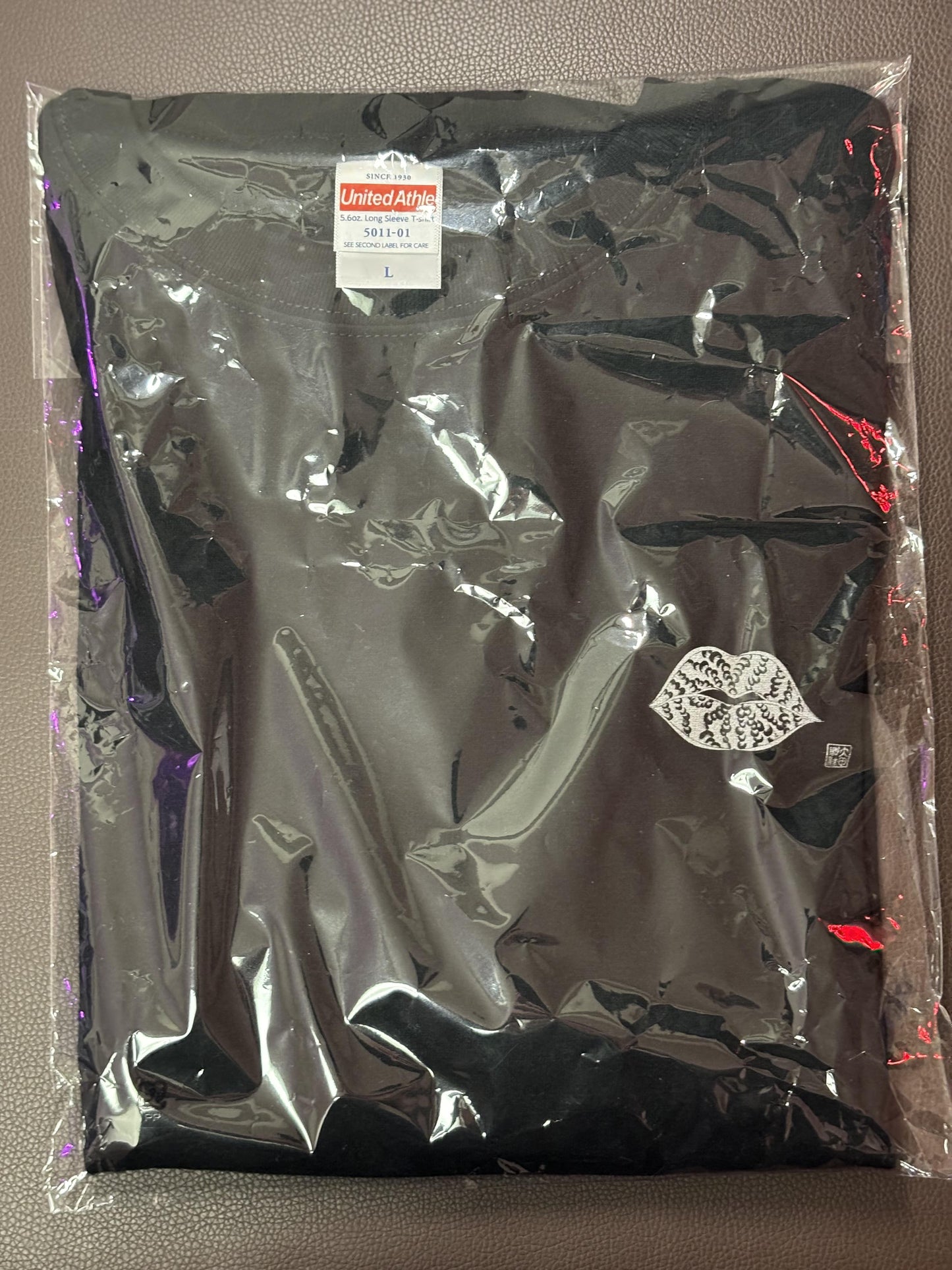 LIP long t-shirt BLACK(XXL) - FROM ARTIST