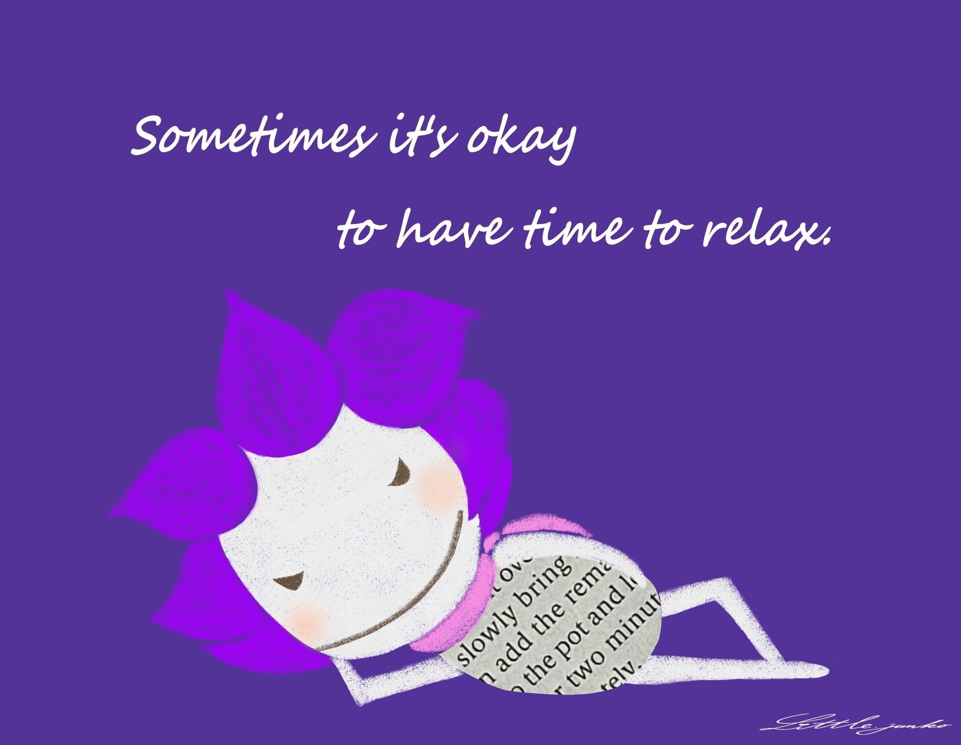 Littlelys Lila 【たまには、のんびりする時間があってもいいよね】 - FROM ARTIST