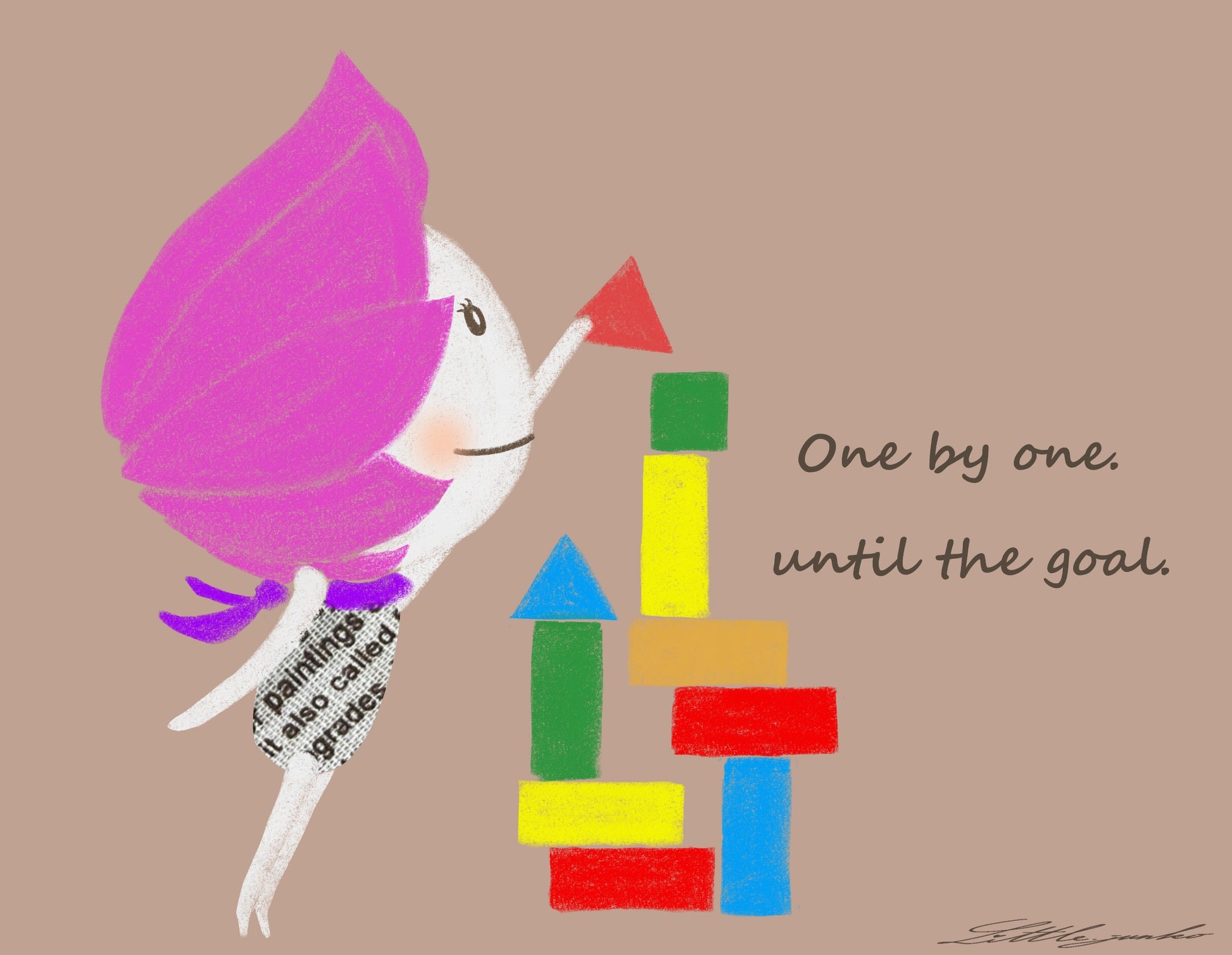 Littlelys Rosa 【ひとつずつ、ひとつずつ】 - FROM ARTIST