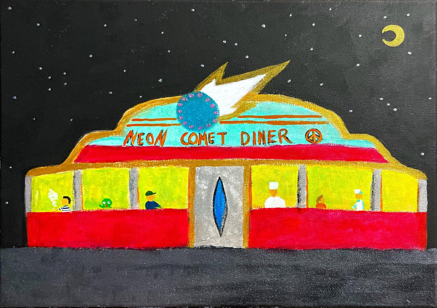 Neon Comet Diner - FROM ARTIST