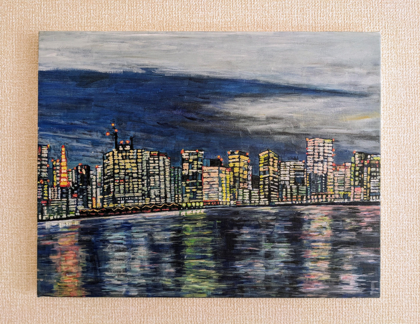 『Night sky in Tokyo(東京の夜空)』 - FROM ARTIST