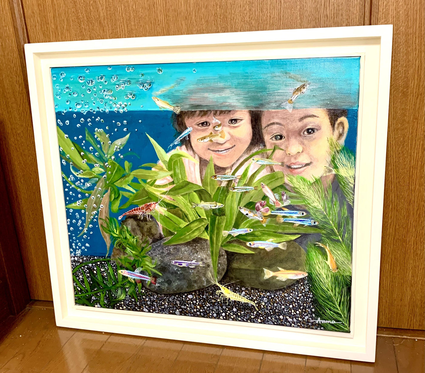 メダカと一緒に水の中 - FROM ARTIST