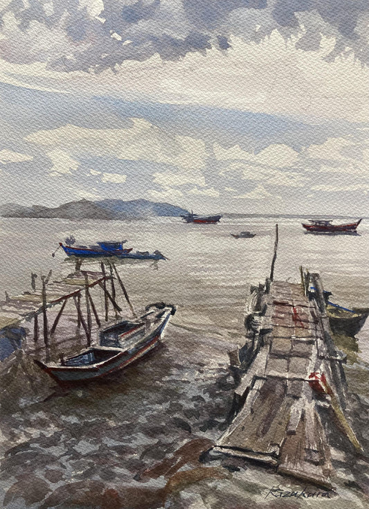 漁村の桟橋 - FROM ARTIST