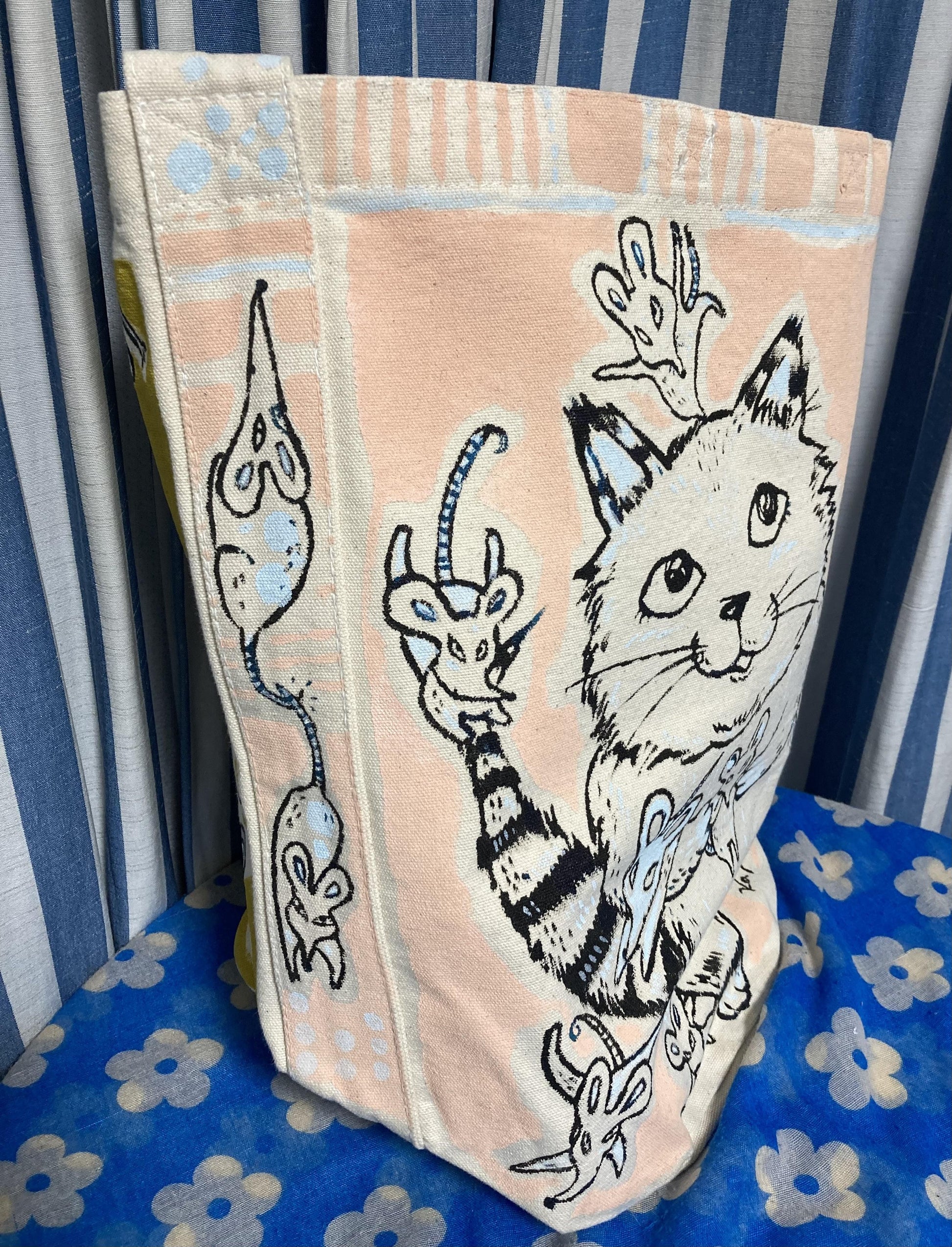 ワンショルダーバック(猫とねずみ) - FROM ARTIST