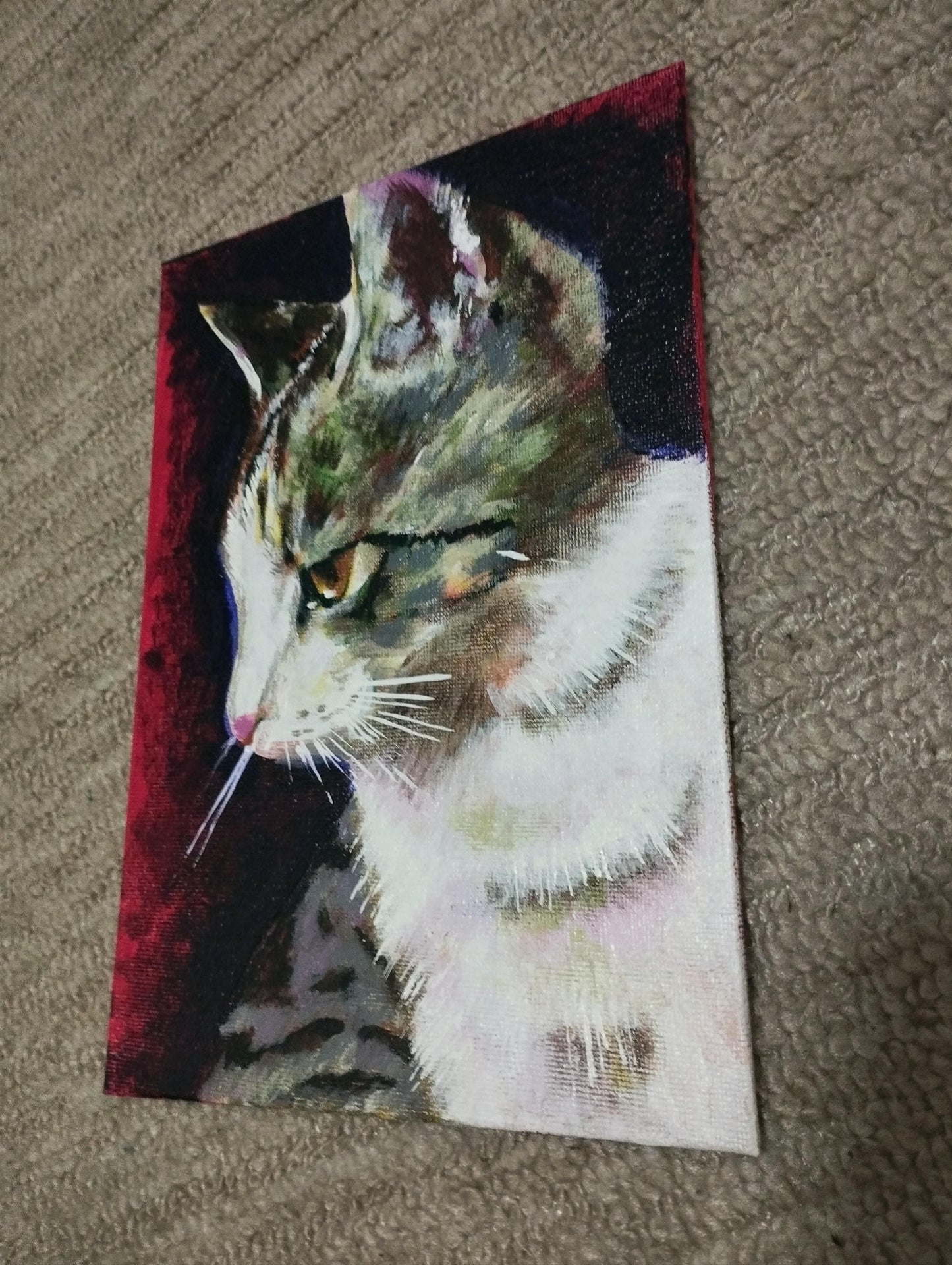 真剣な横顔の猫 - FROM ARTIST