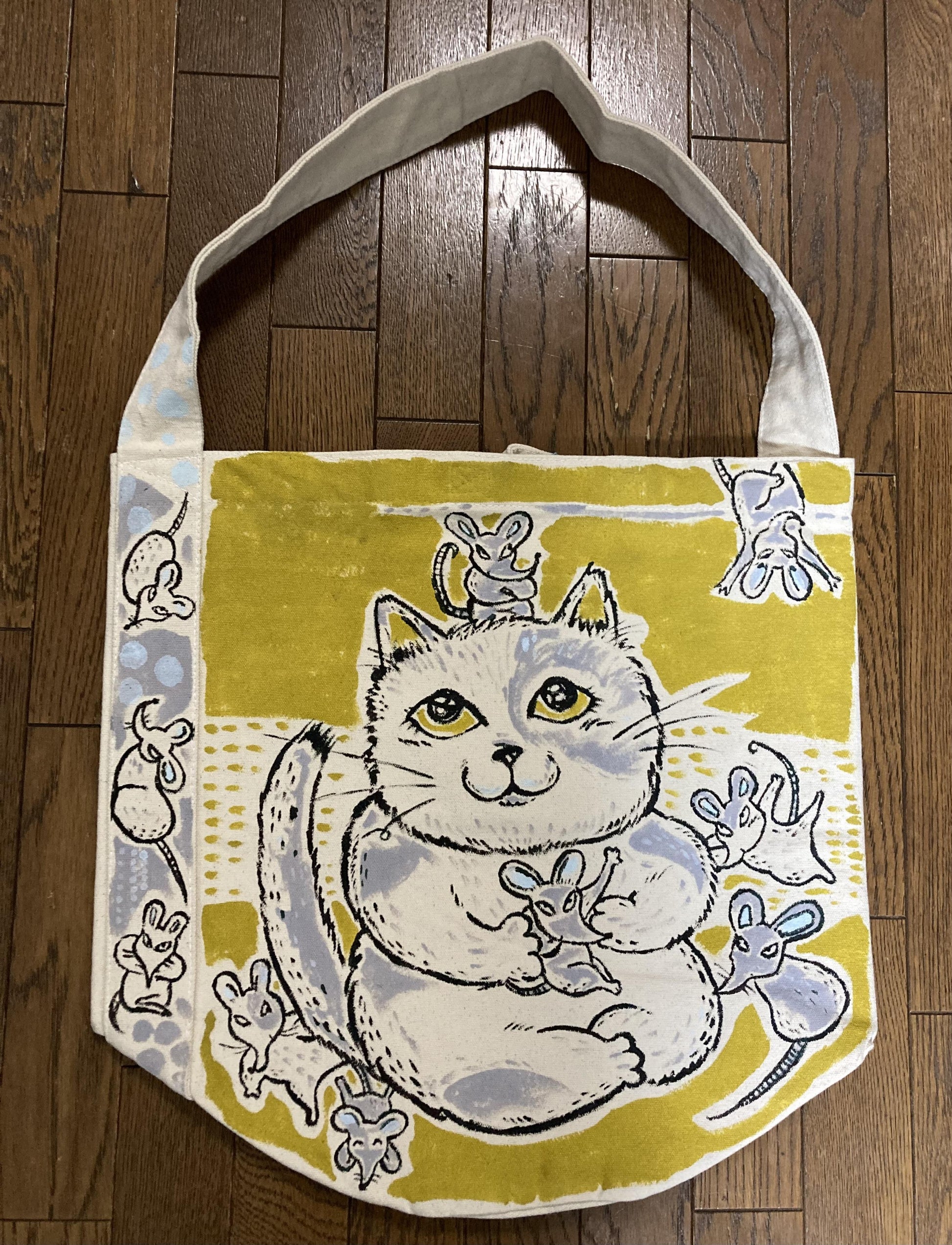 ワンショルダーバック(猫とねずみ) - FROM ARTIST