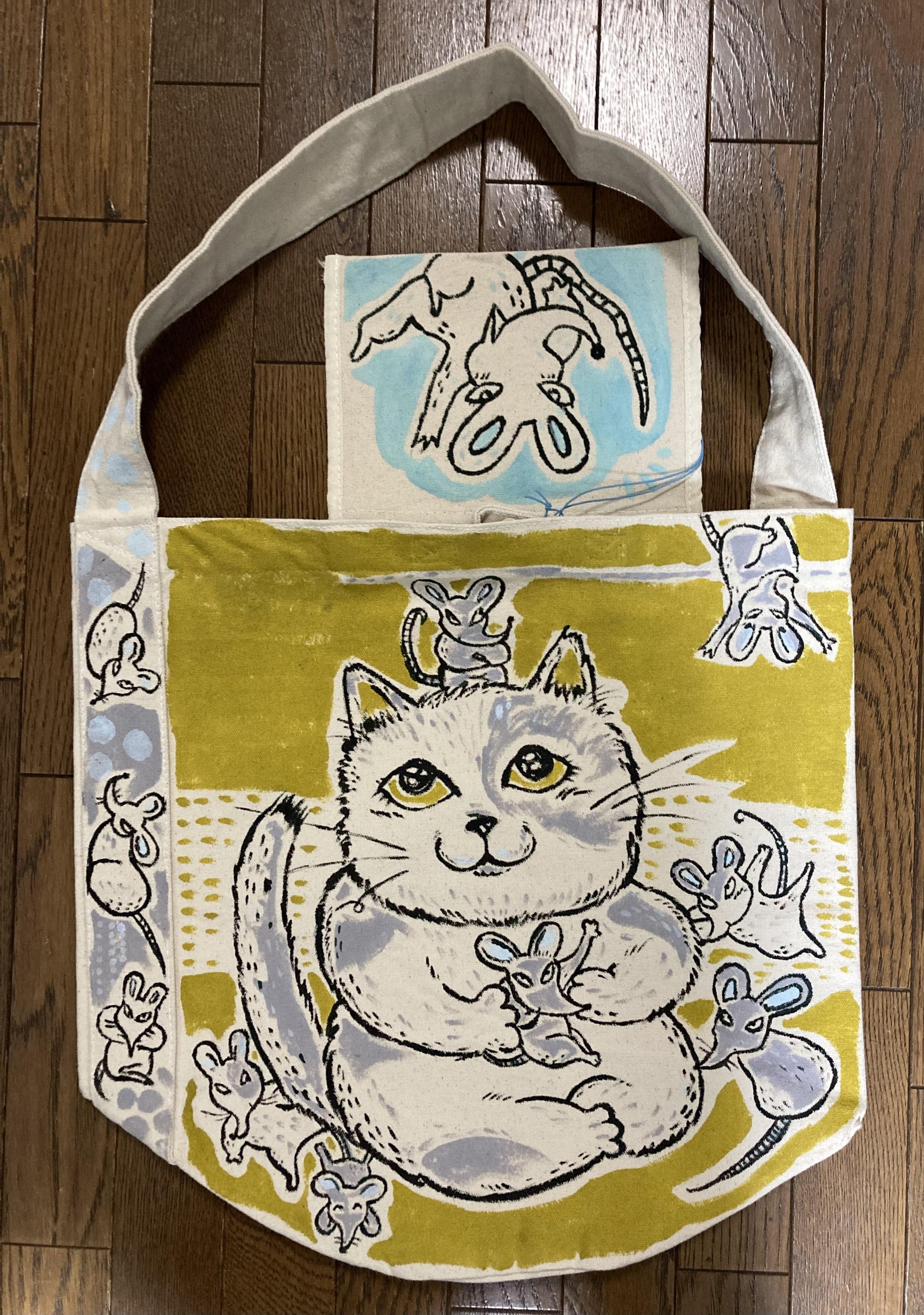ワンショルダーバック(猫とねずみ) - FROM ARTIST