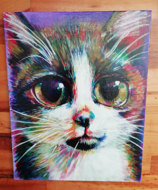 あごひげのある黒猫 - FROM ARTIST 動物 small しろまろ