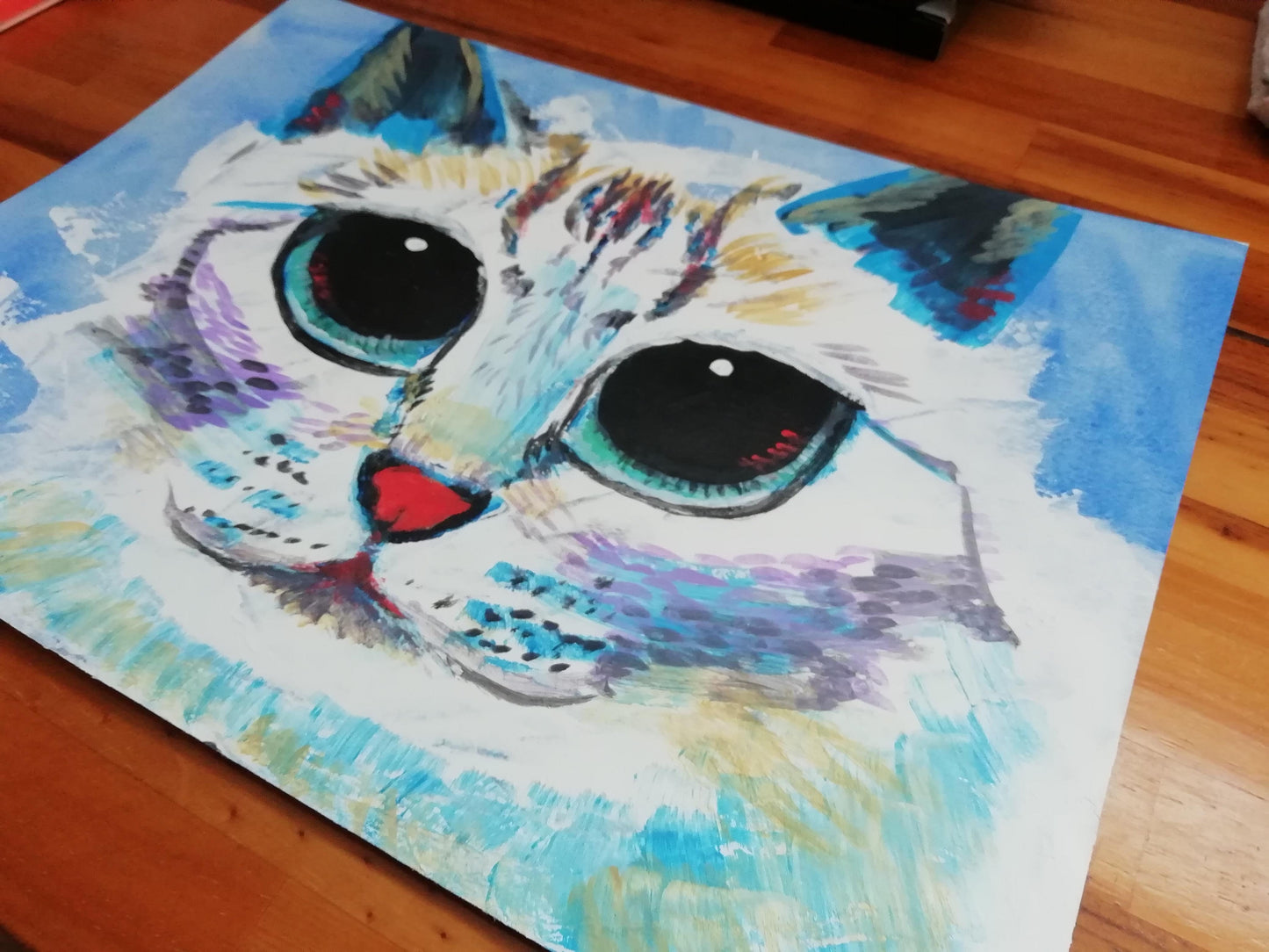 こちらを見る猫 - FROM ARTIST 動物 medium しろまろ