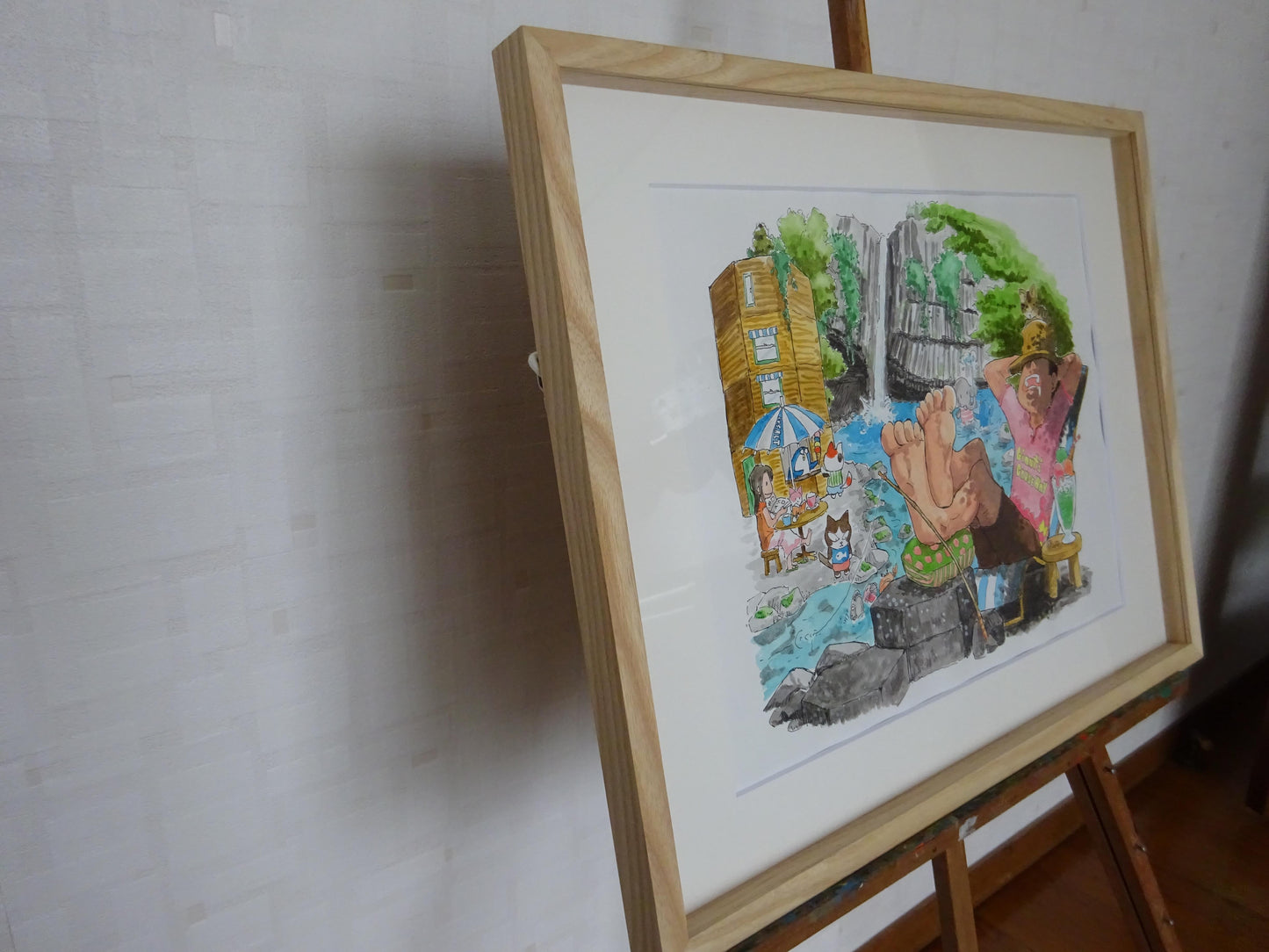 川辺のシエスタ 浄蓮の滝の柱状節理とともに - FROM ARTIST
