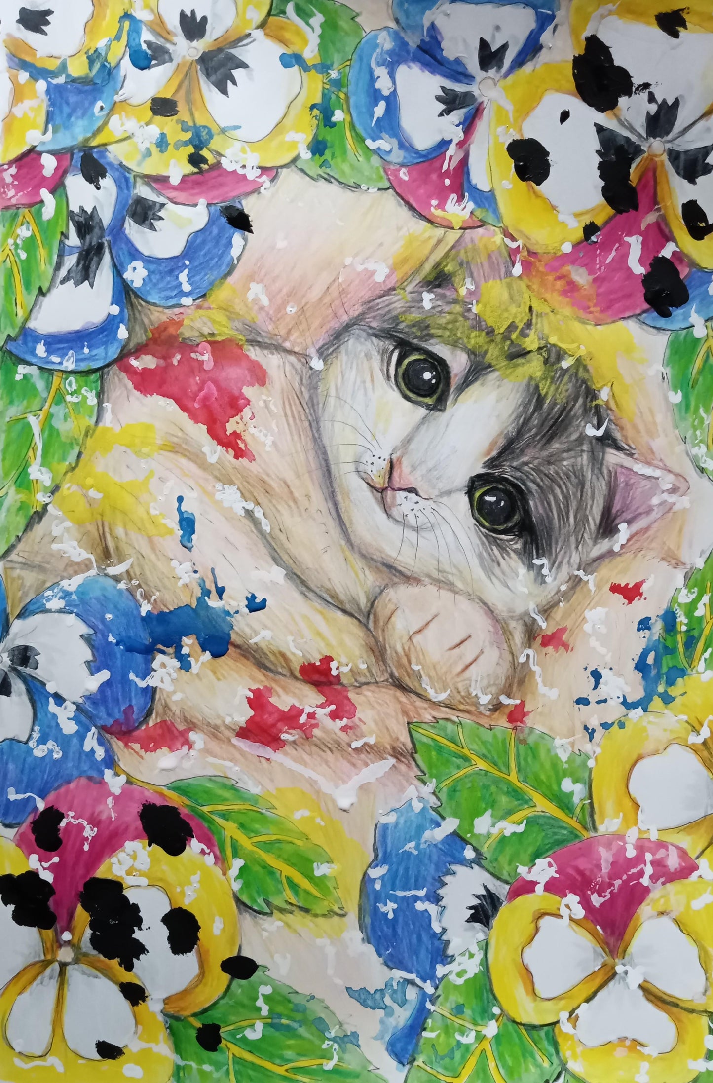 smiling cat - FROM ARTIST