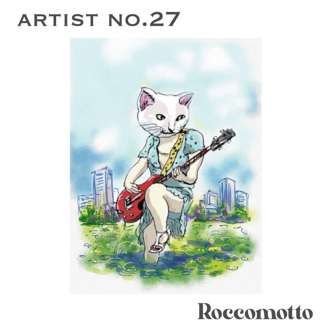 アーティストが自身の作品を出品できるプラットフォーム 「 FROM ARTIST 」に「 Roccomotto 」様の掲載が決定 - FROM ARTIST
