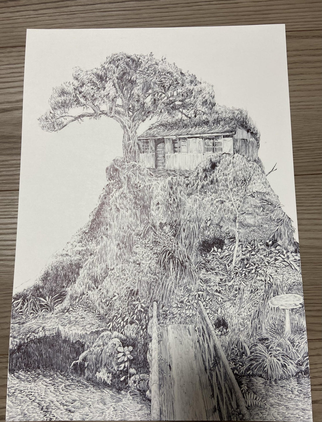ボールペンが描く二つの世界──実在と想像を往復する風景 - FROM ARTIST