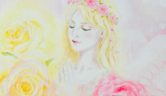 私が平和の薔薇を描く理由〜薔薇の天使が象徴するもの - FROM ARTIST