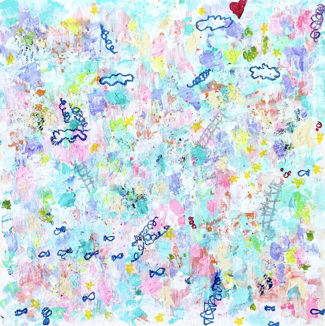 色が溶け合う瞬間を描く――橋本里美の抽象世界 - FROM ARTIST