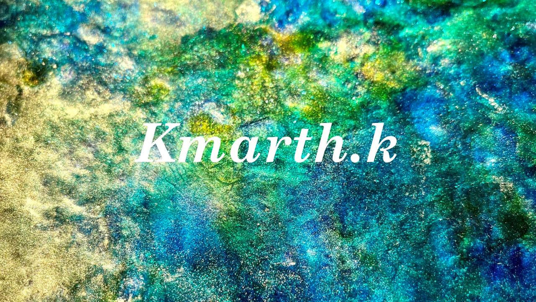 観る角度が語りかける、kmarth.k が紡ぐ質感と色彩の物語 - FROM ARTIST
