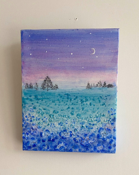 どこまでも続くネモフィラの青い丘 0号 - FROM ARTIST