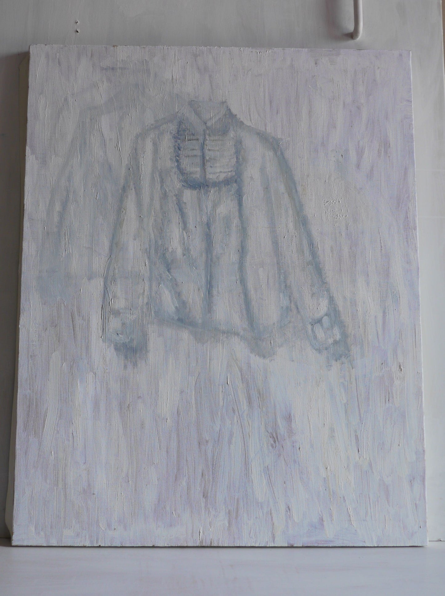 原画・油彩「白いブラウス」絵画・F30（73×91㎝）アート・キャンバス