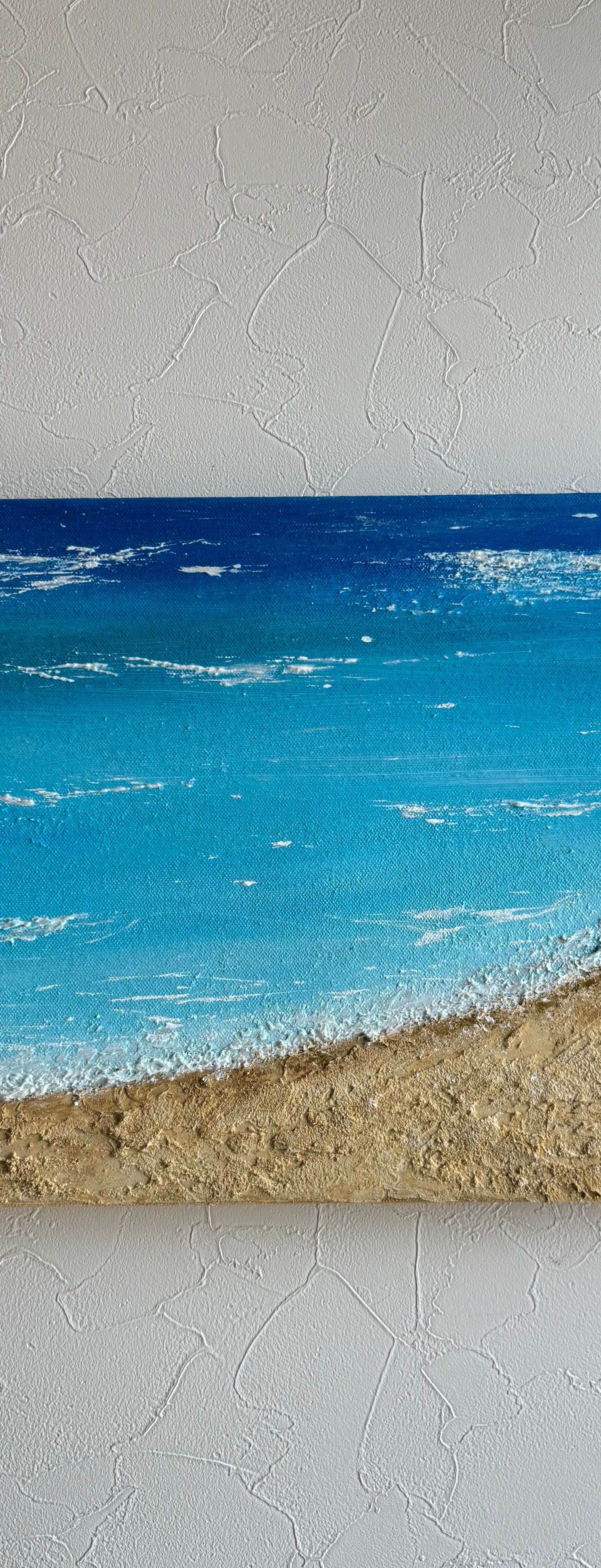 静かな海と砂浜