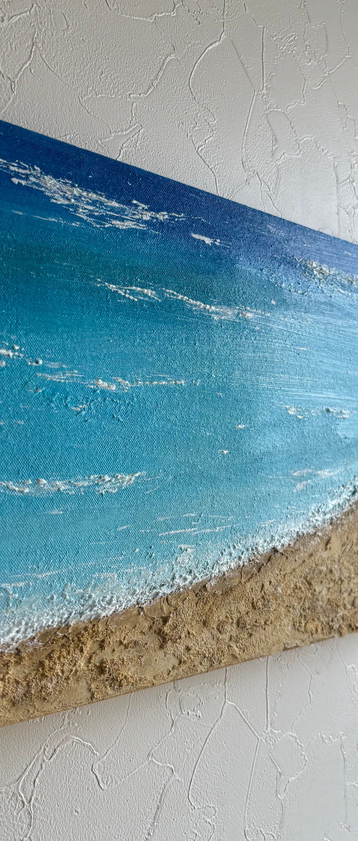 静かな海と砂浜