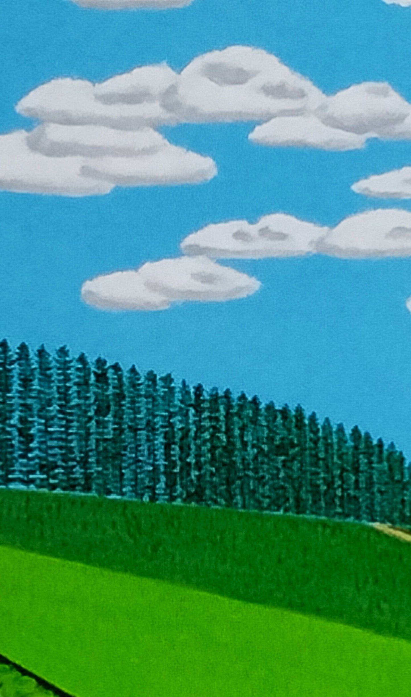 マイルドセブンの丘と雲