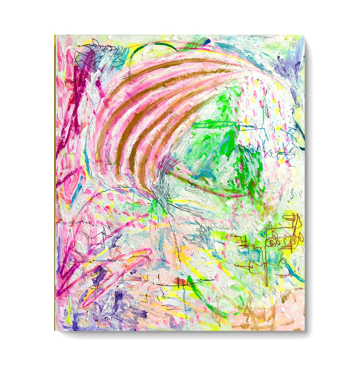 Color Shower  木製パネル　原画