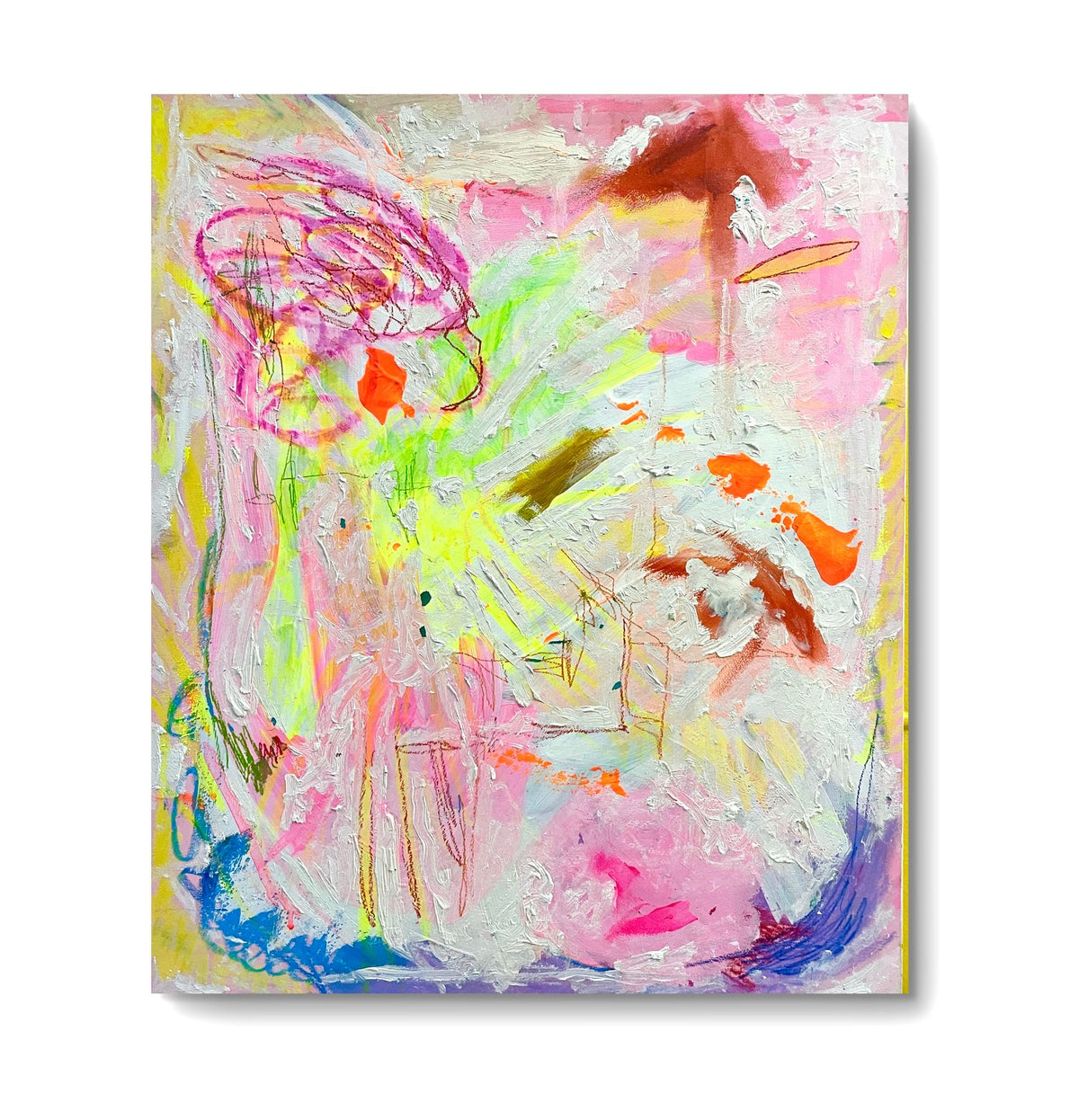 『Happy Mind』木製パネル　原画