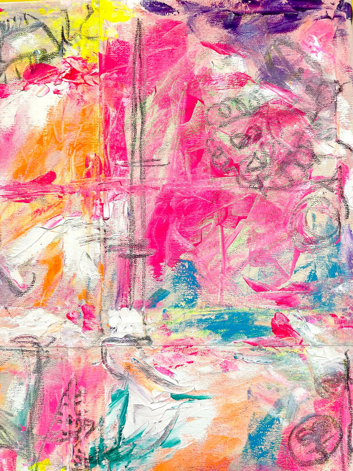 『Dancing Colors』（踊る色彩）　原画
