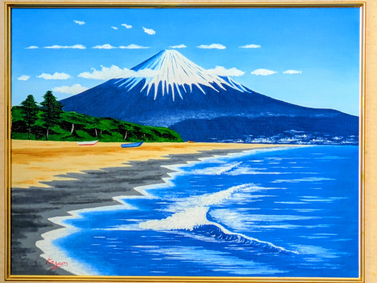 三保の松原と富士山