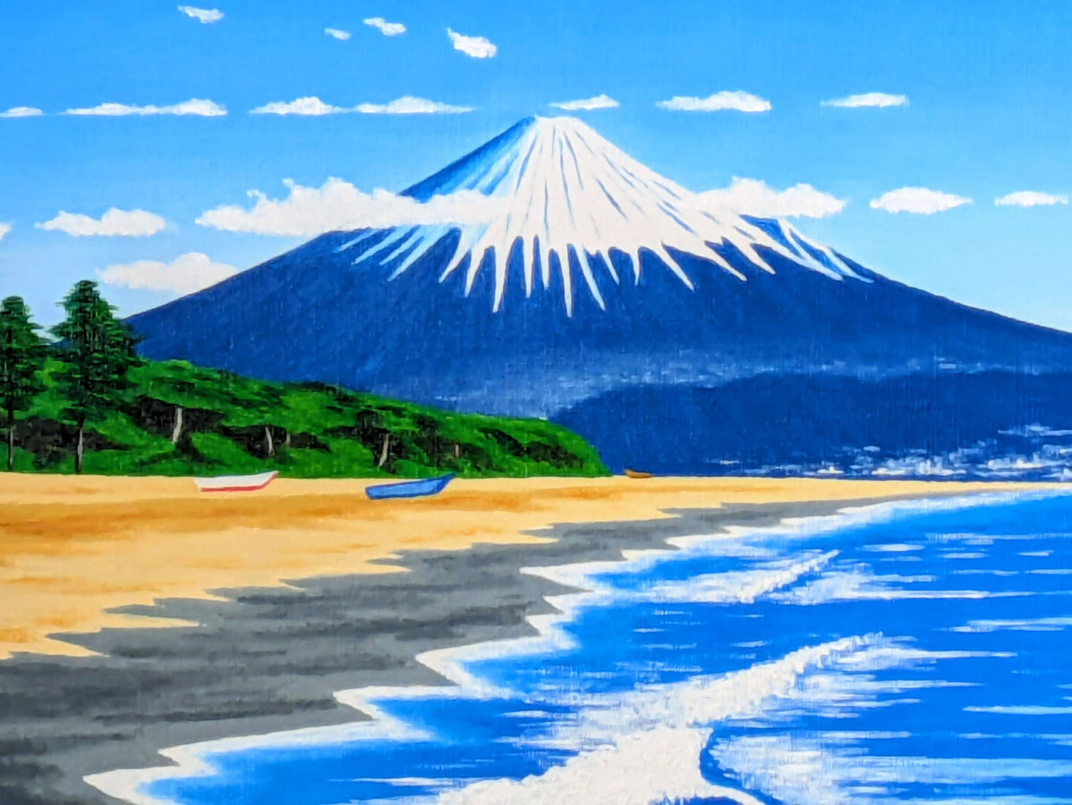 三保の松原と富士山