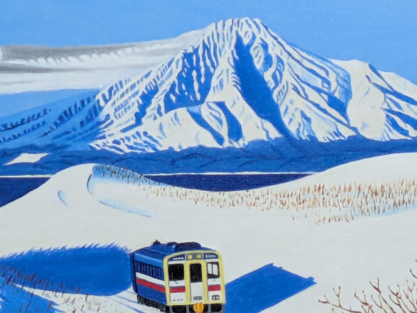 利尻島と走る電車2 - FROM ARTIST