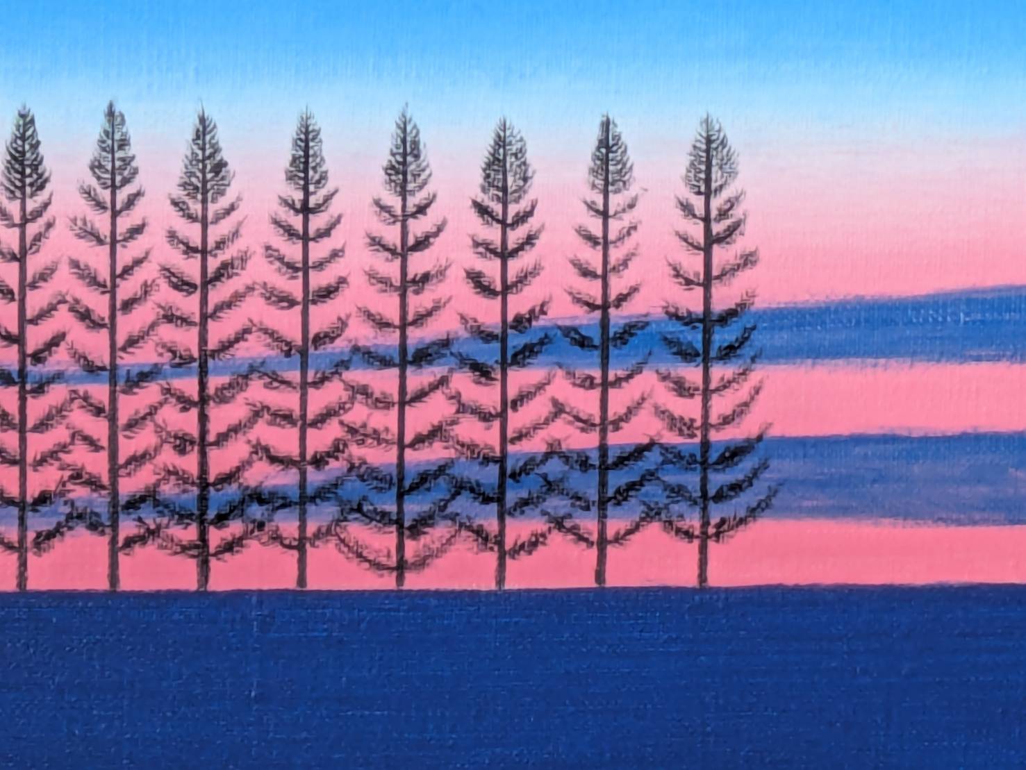 絵画の通販、購入ならFROM ARTIST/作品名：美瑛夕暮れのマイルドセブン