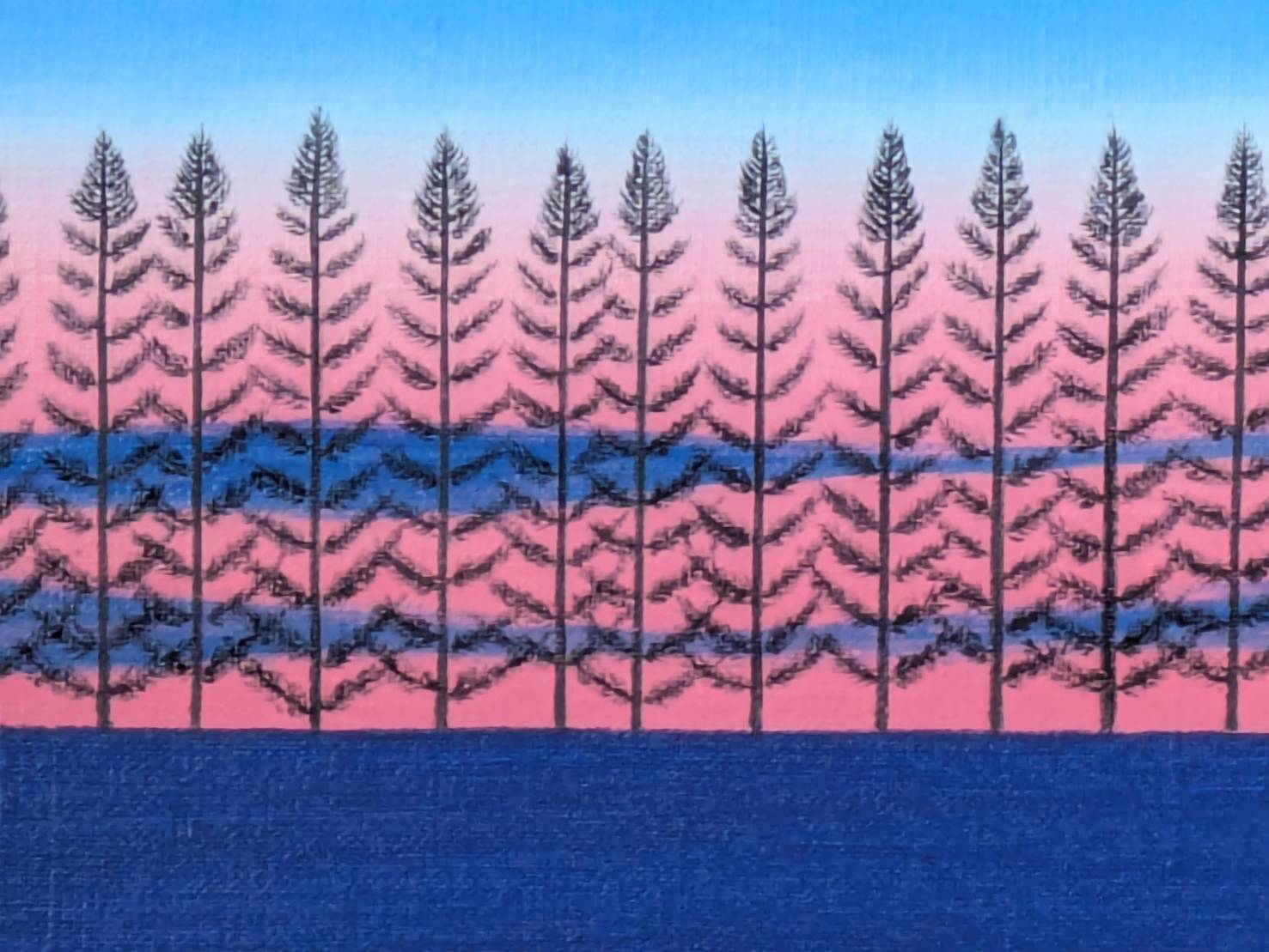 絵画の通販、購入ならFROM ARTIST/作品名：美瑛夕暮れのマイルドセブン