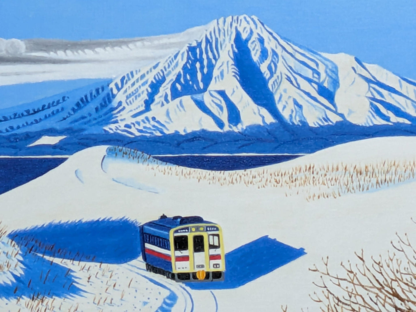 利尻島と走る電車2 - FROM ARTIST