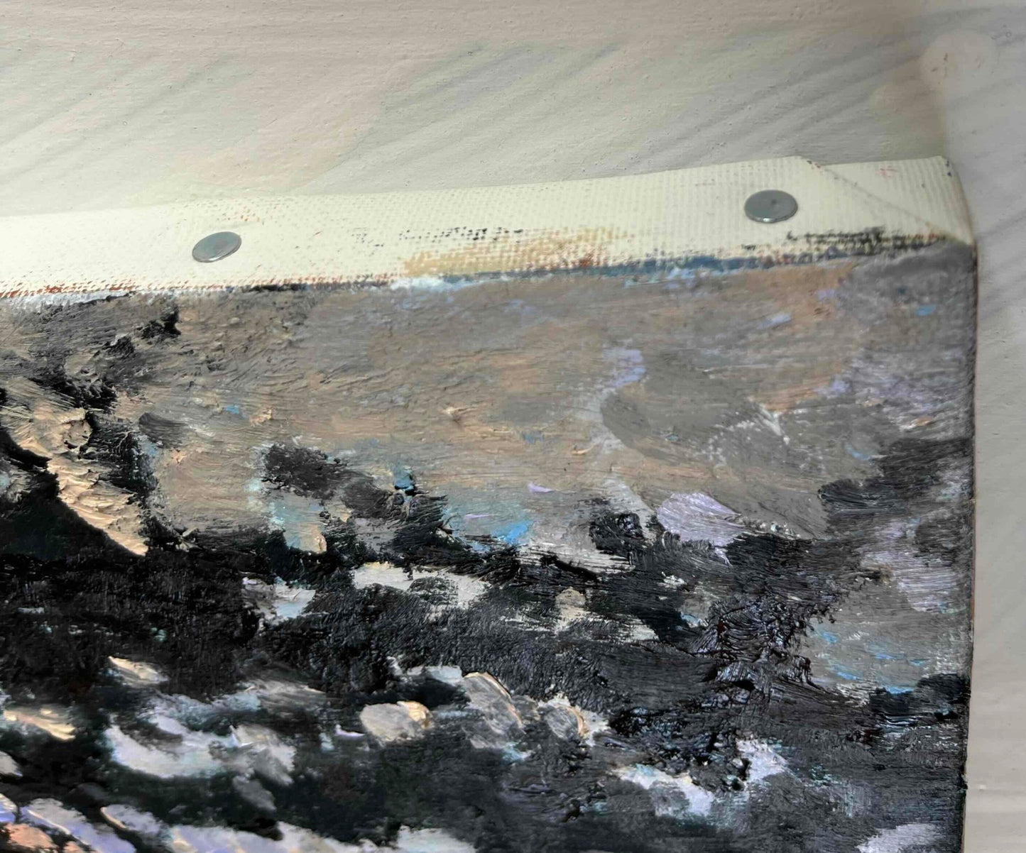 原画・油彩 「朝の木漏れ日　20260818」 絵画・ F6（32×41cm ）アート・ キャンバス - FROM ARTIST