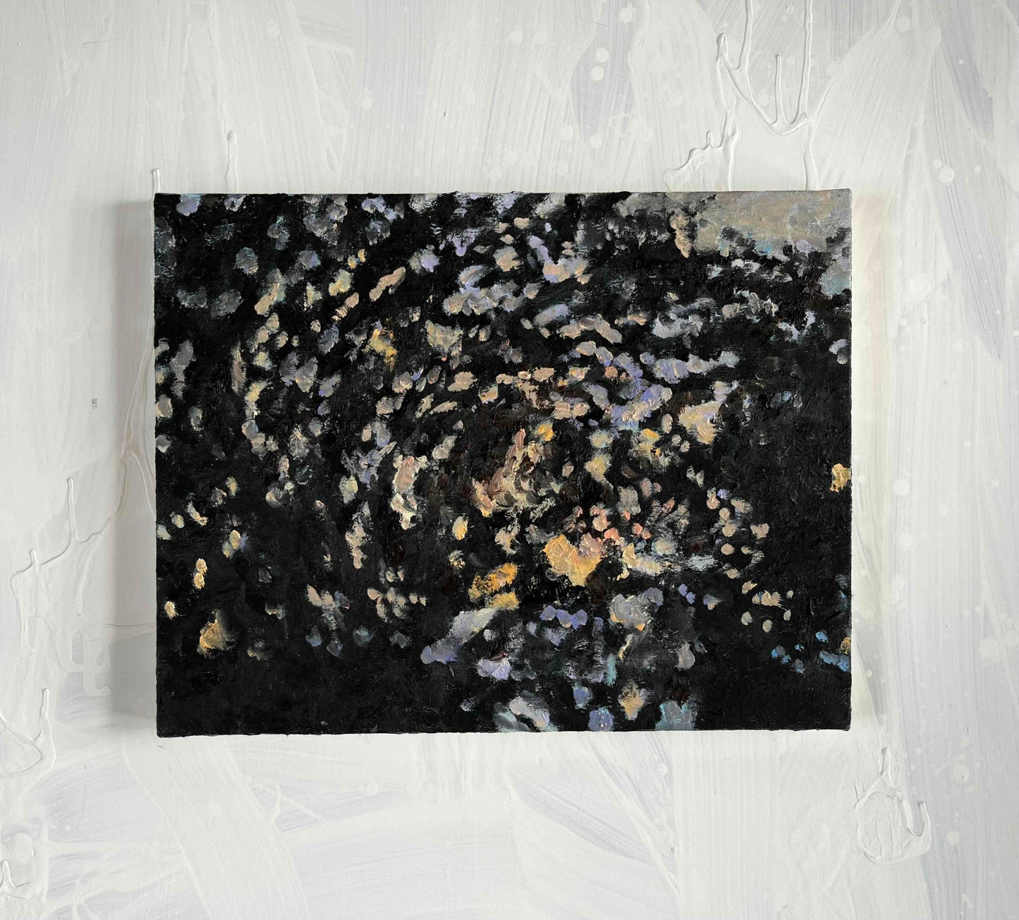 原画・油彩 「朝の木漏れ日　20260818」 絵画・ F6（32×41cm ）アート・ キャンバス - FROM ARTIST