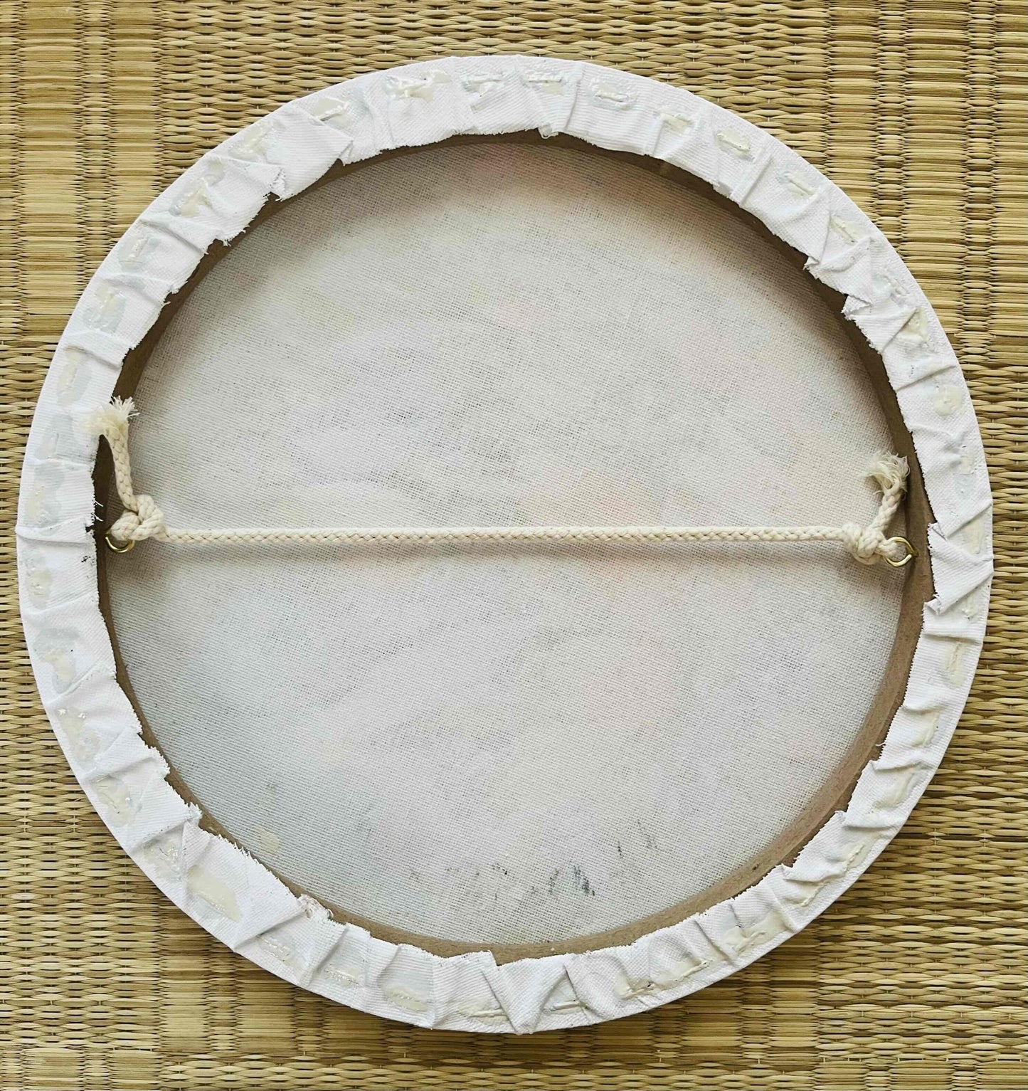 油彩・原画 『空　20265』絵画 ・直径30cm 丸形・アート・キャンバス - FROM ARTIST