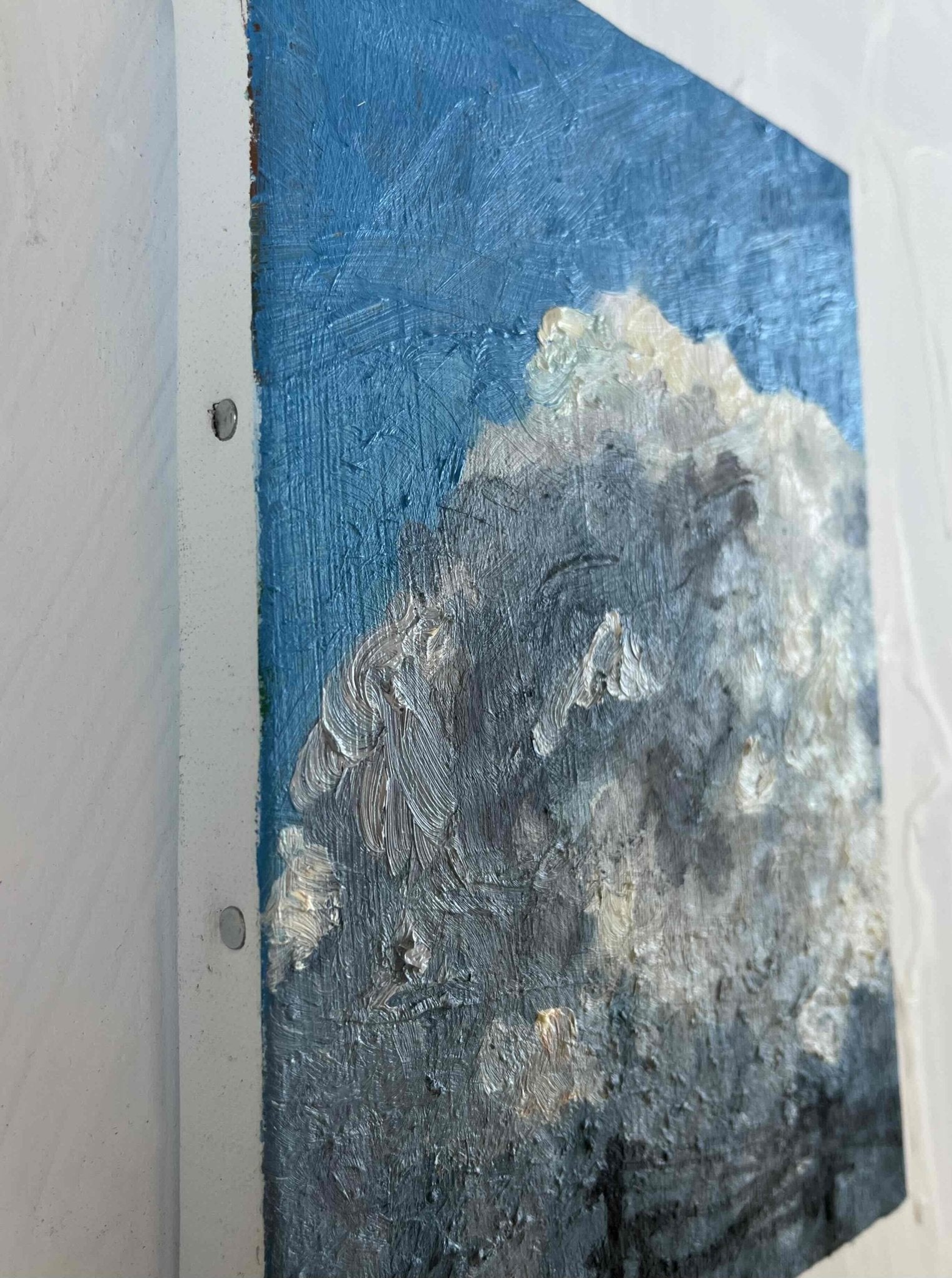 原画・油彩「近所の風景　20266」絵画・サムホールサイズ （16×23㎝）アート・キャンバス - FROM ARTIST