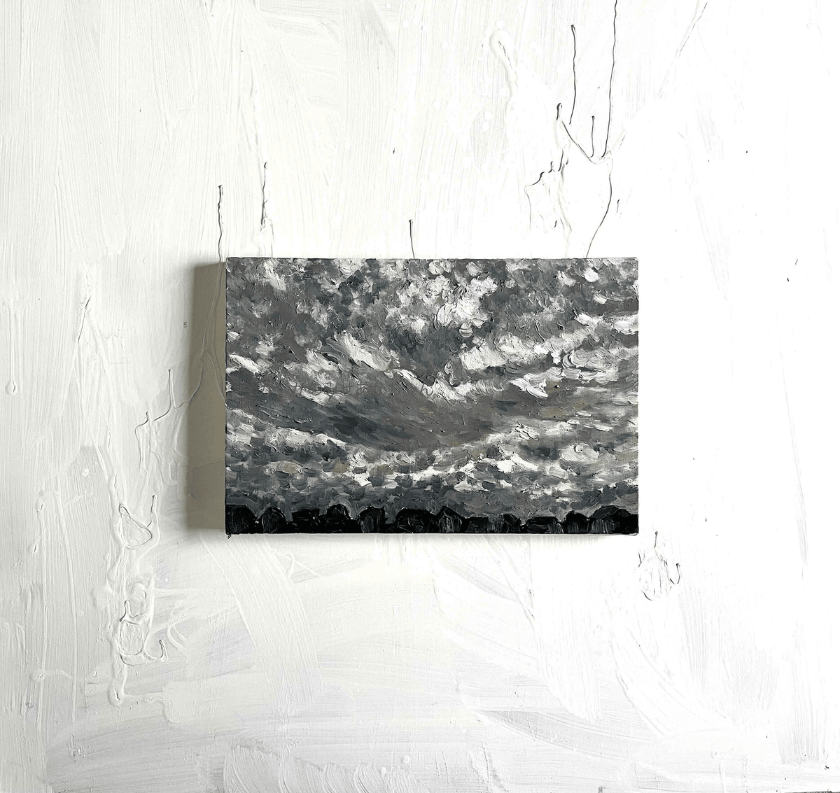 原画・油彩 「近所の風景　20269」 絵画・ P6（27×41cm ）アート・ キャンバス - FROM ARTIST