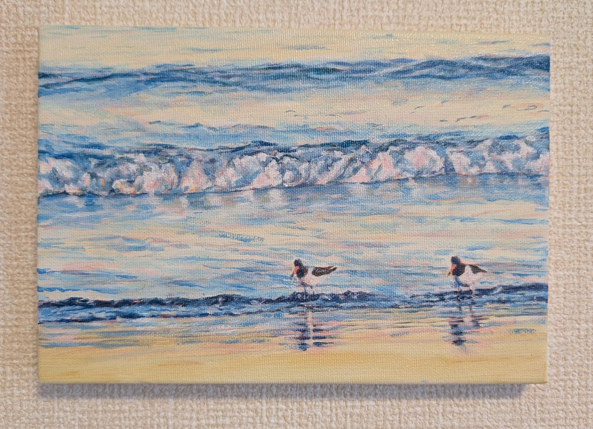 『2羽と海（Two birds and the sea）』 - FROM ARTIST