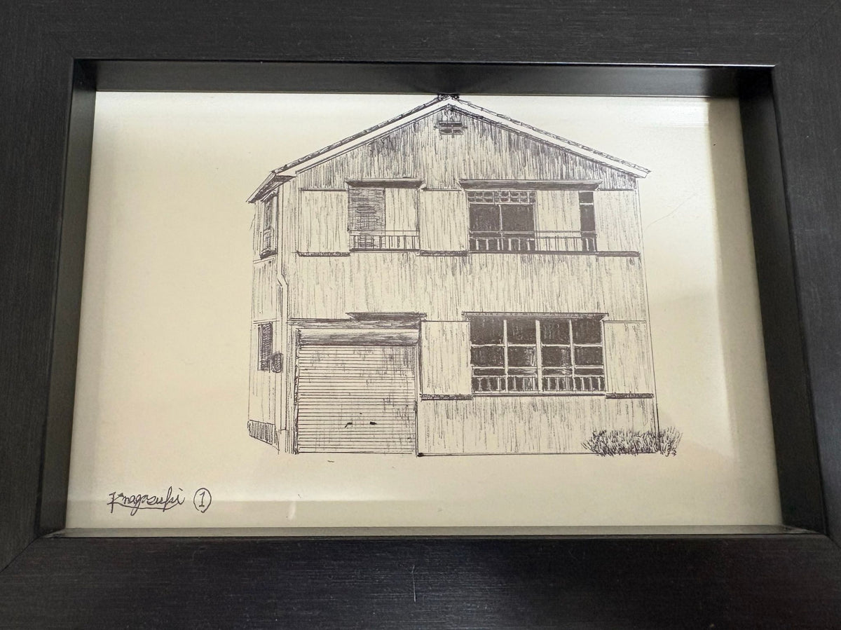 「記憶の街 ― ボールペン画ミニ原画3点セット ―」 - FROM ARTIST