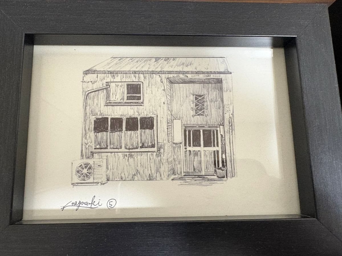 「記憶の街 ― ボールペン画ミニ原画3点セット ―」 - FROM ARTIST