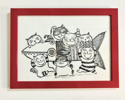 お魚釣れたよゴロゴロにゃん