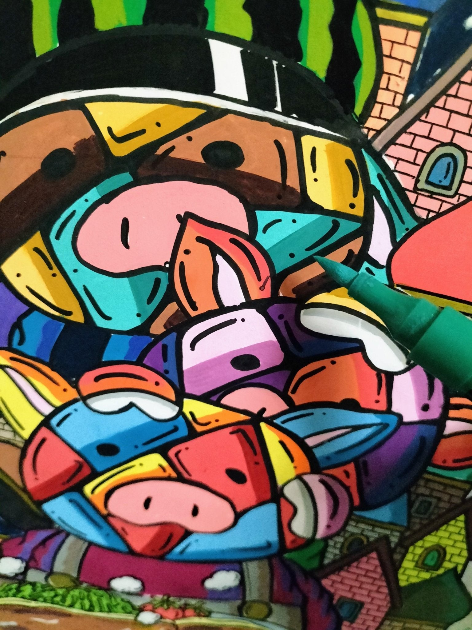 ３匹の子豚 - 3pigs story - FROM ARTIST