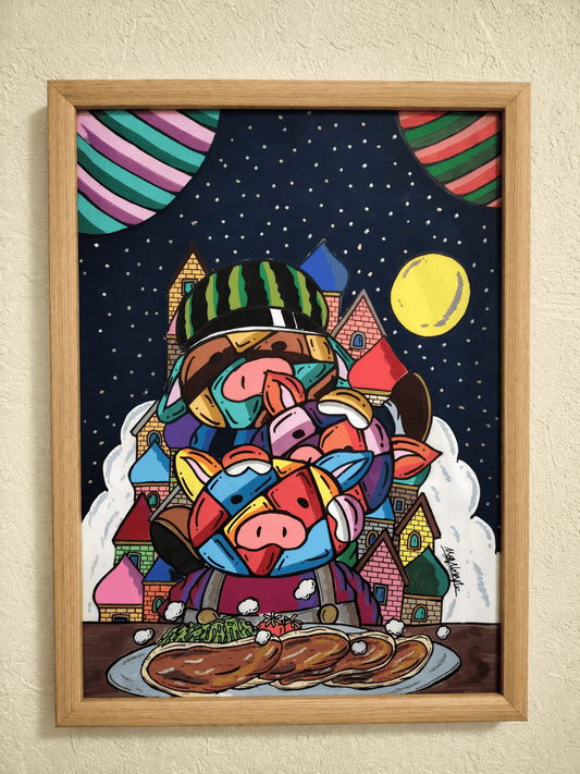 ３匹の子豚 - 3pigs story - FROM ARTIST